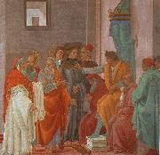 Filippino Lippi Disputation with Simon Magus oil painting picture wholesale